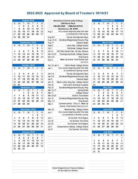 Unl 2022 Calendar
